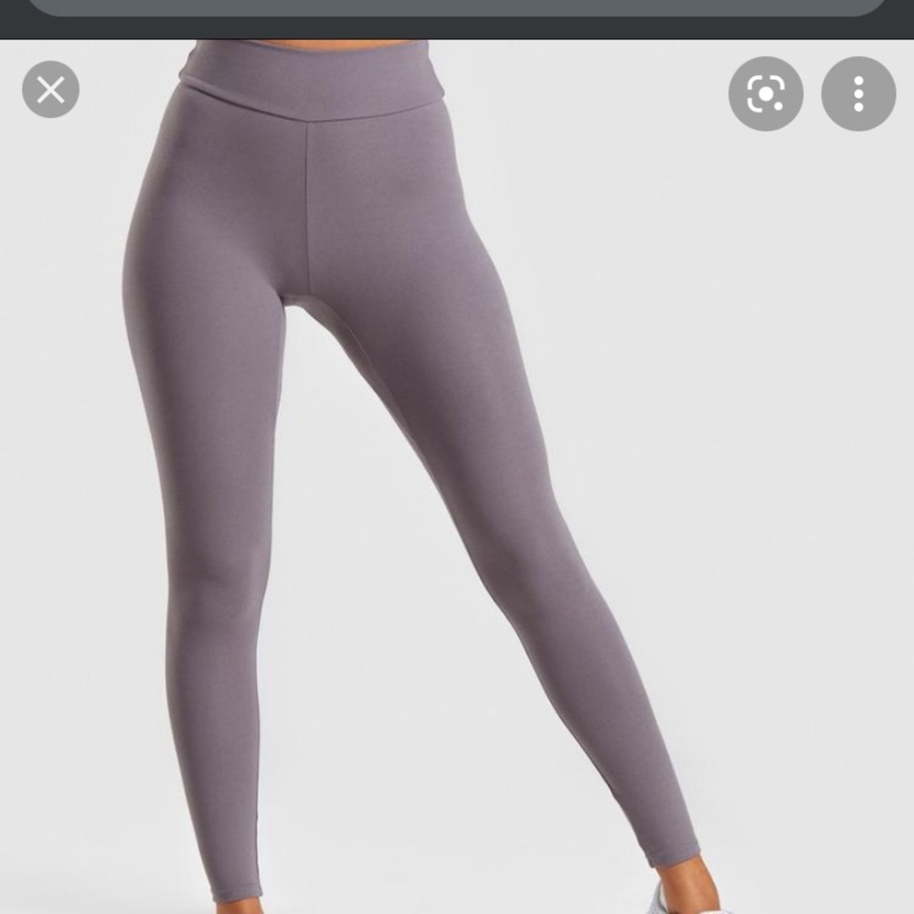 Gymshark solo leggings slate gray small!